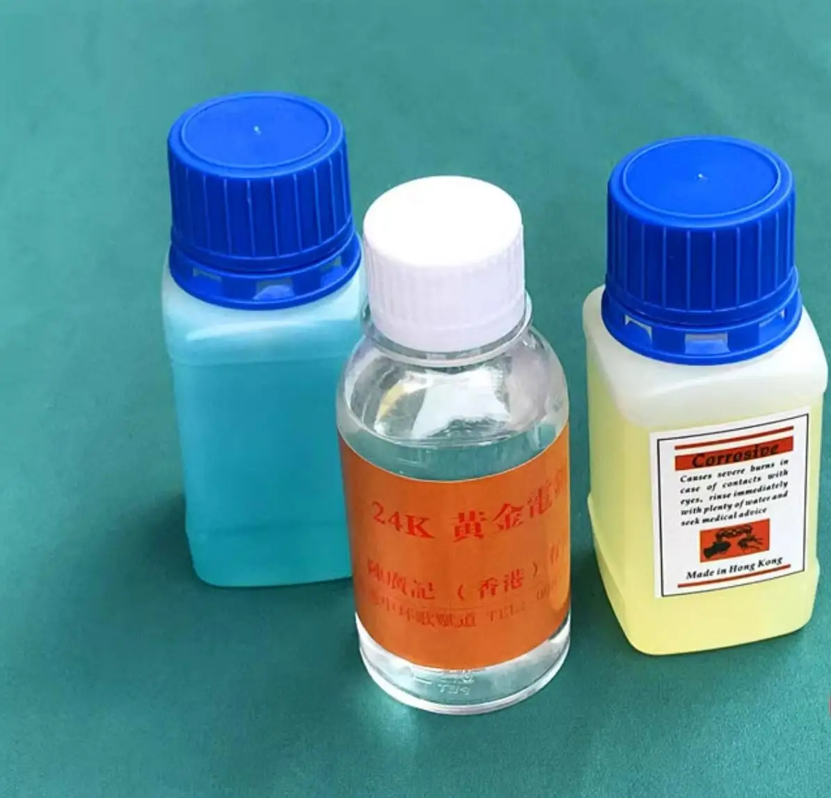 골드 도금 용액 전기 도금 키트