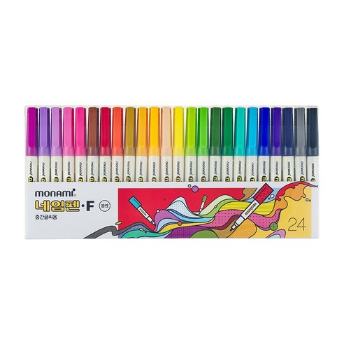 이건 꼭 사야해! 네임펜24색 추천해요